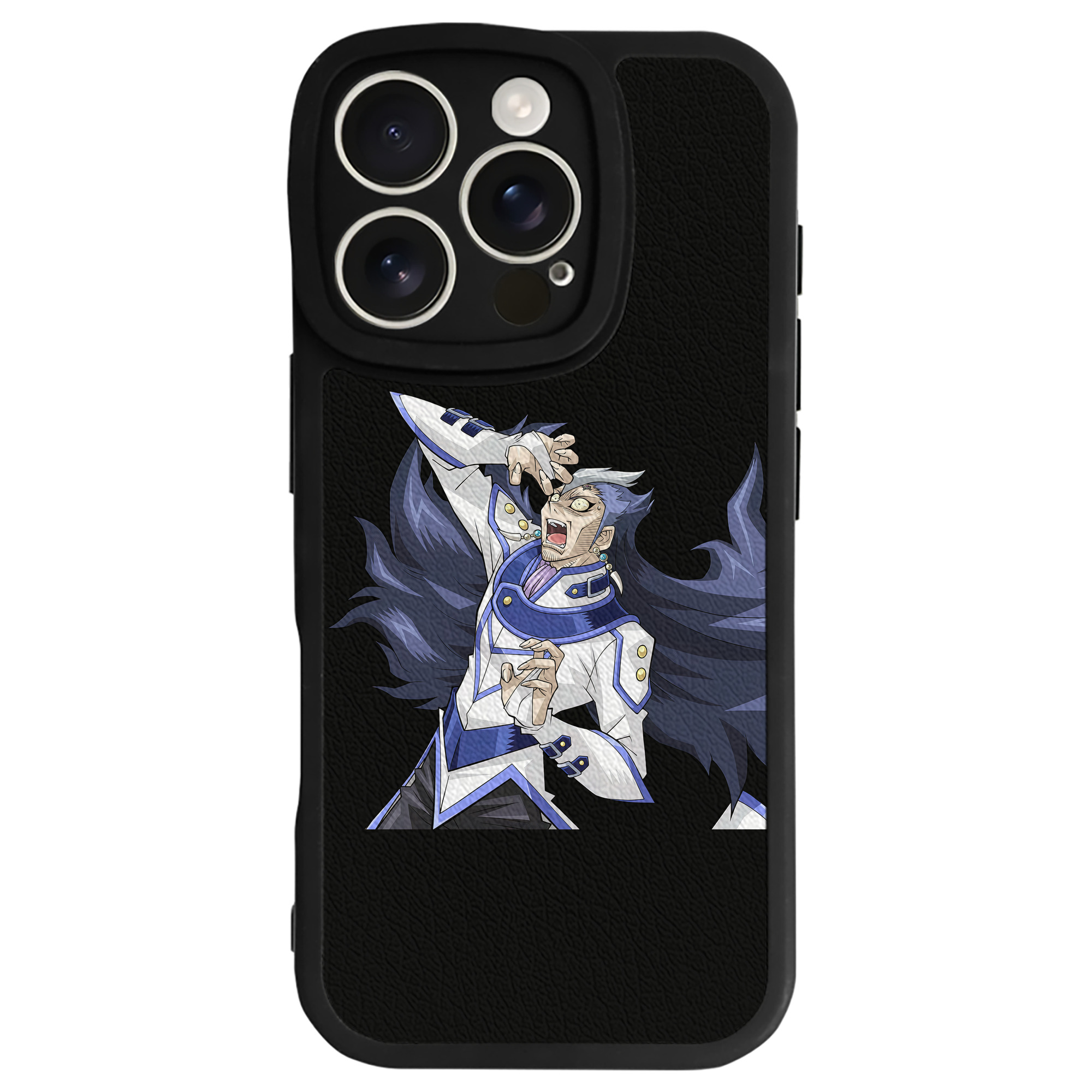 （画像用） 遊☆戯☆王 Yu-Gi-Oh! 【iPhone 16シリーズ対応】シリコンスマホケース（レザー調） 材質：シリコン